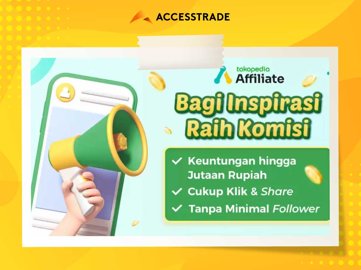 Solusi Cuan Tambahan Daftar Affiliate Marketing Tokopedia