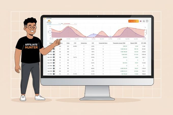accesstrade dashboard