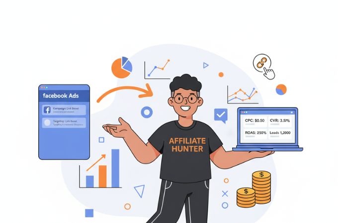 illustrasi facebook ads