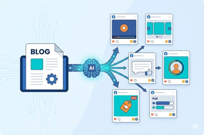 Strategi Content Repurposing: Ubah 1 Artikel Blog Jadi 3 Konten Facebook Affiliate dengan Bantuan AI