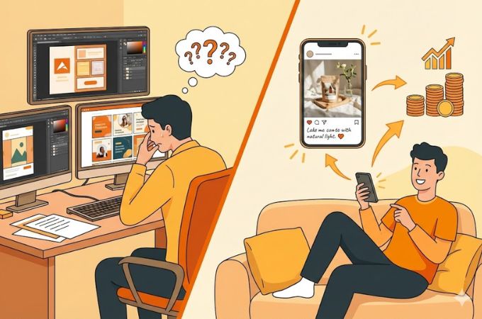 Nggak Perlu Sempurna! Kenapa Desain Apa Adanya Justru Efektif untuk Afiliator Pemula? 