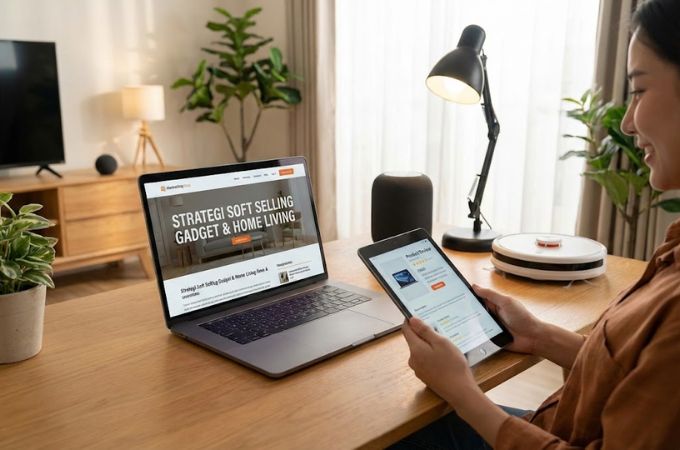 Strategi Soft Selling Produk Gadget & Home Living untuk Konversi Affiliate 
