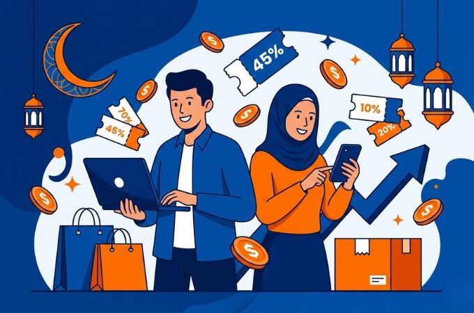 Strategi Panen Komisi Peak Ramadan Sale 9 Maret: Bocoran Voucher Besar dan Kenaikan Komisi Shopee 2026