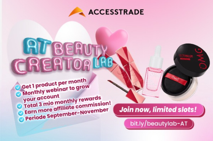 AT Beauty Creator Lab: Panduan Program Produk Gratis & Affiliate untuk Beauty Creator